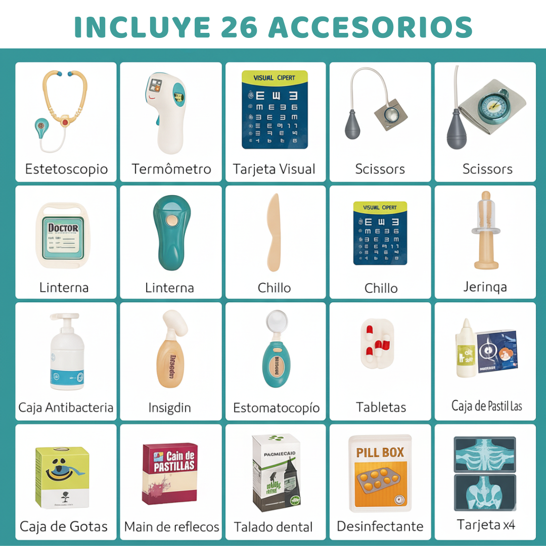 Coche Medico Para Niños Dr.Trolly