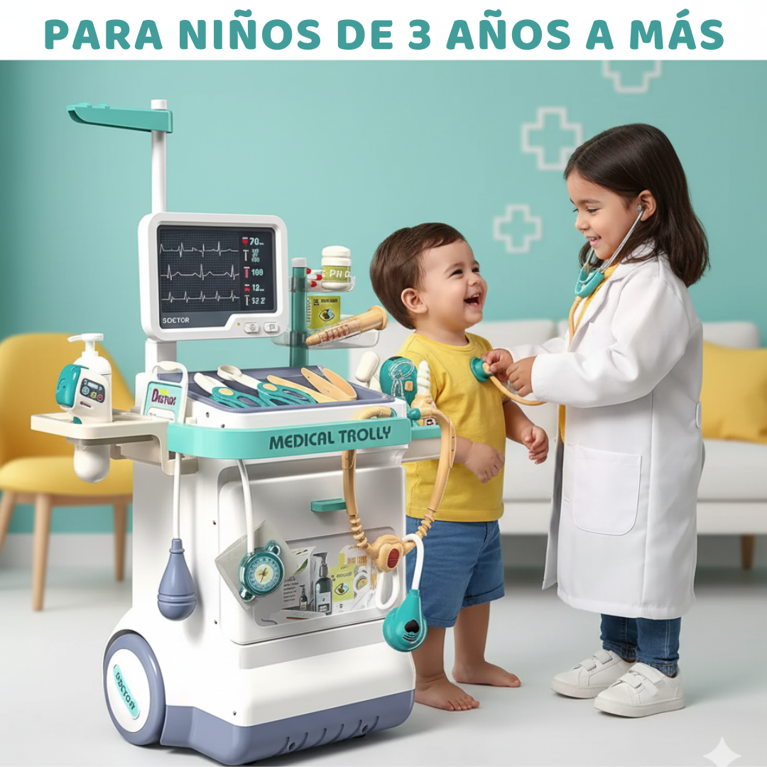 Coche Medico Para Niños Dr.Trolly
